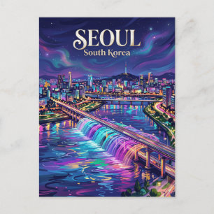 Cartão Postal Rio Han Coreia do Sul