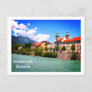 Cartão Postal Rio Inn Innsbruck Áustria