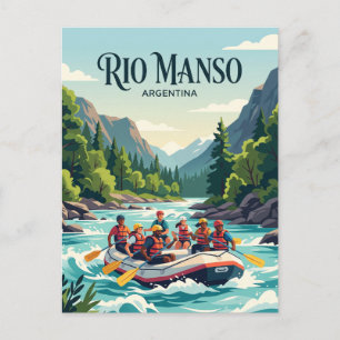 Cartão Postal Rio Manso, Argentina