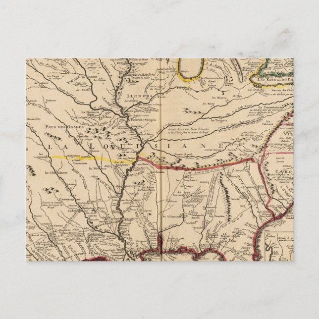 Cartão Postal Rio Mississippi (Frente)