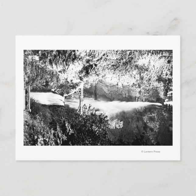 Cartão Postal Rio Multnomah Cai FotografiaColúmbia, OU (Frente)