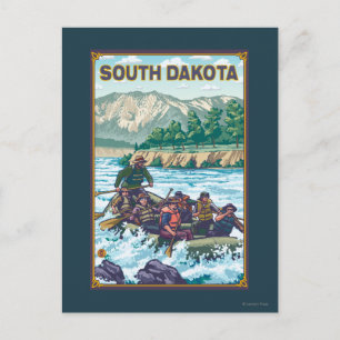 Cartão Postal Rio RaftingSouth Dakota
