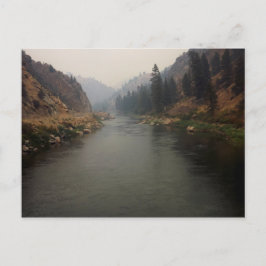 Cartão Postal Rio Salmão em Idaho