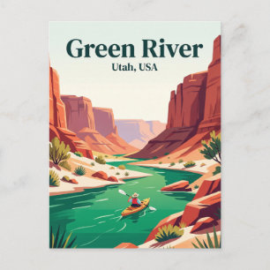 Cartão Postal Rio Verde Utah, EUA