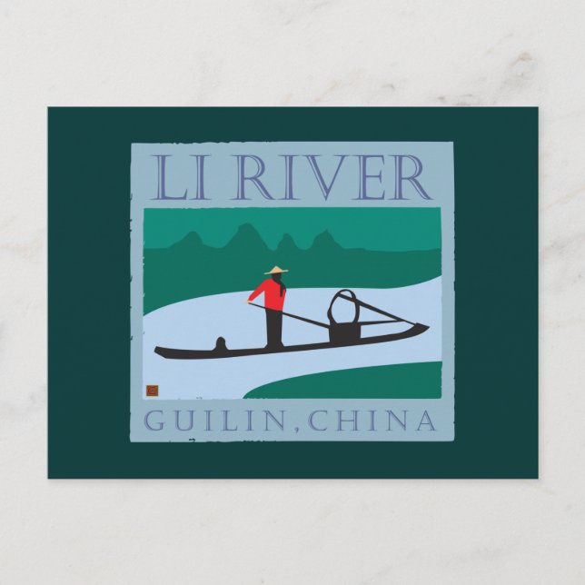 Cartão Postal Rio viagem-Li (Frente)