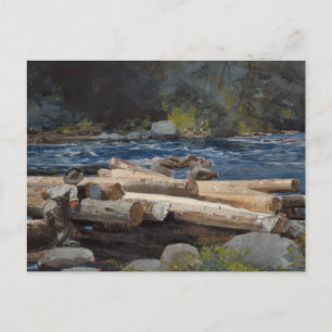 Cartão Postal Rio Vintage Winslow Homer Hudson