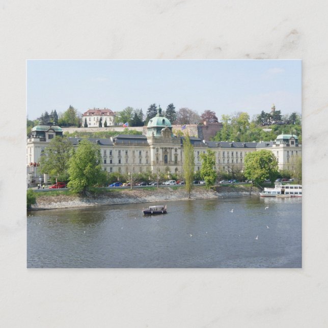 Cartão Postal Rio Vltava (Frente)