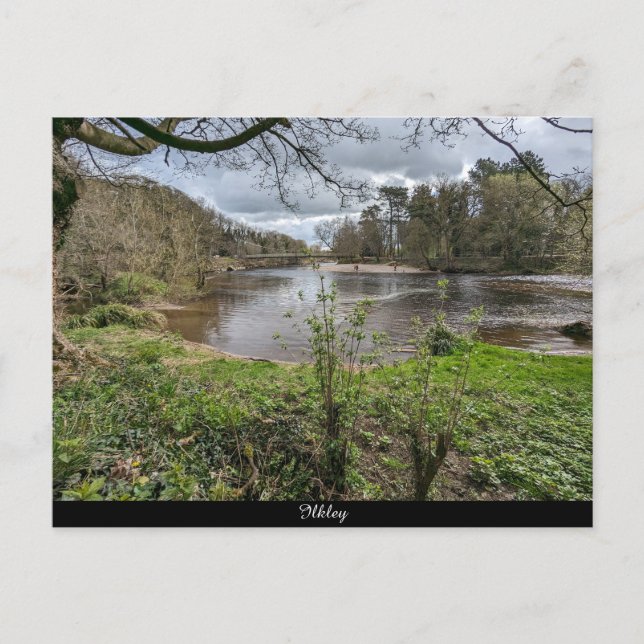Cartão Postal Rio Wharfe (Frente)