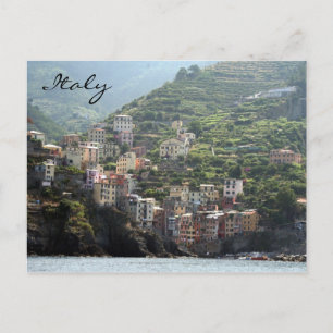 Cartão Postal riomaggiore italia