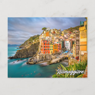 Cartão Postal Riomaggiore, Itália