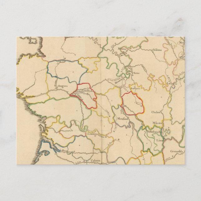 Cartão Postal Rios França (Frente)