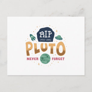 Cartão Postal RIP Plug Nunca Esquece Camisa Universo do Espaço E