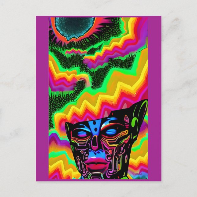 Cartão Postal Rip Torn Blew My Mind (Frente)