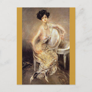 Cartão Postal Rita de Acosta Leydig - Boldini