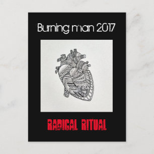 Cartão Postal Ritual Radical