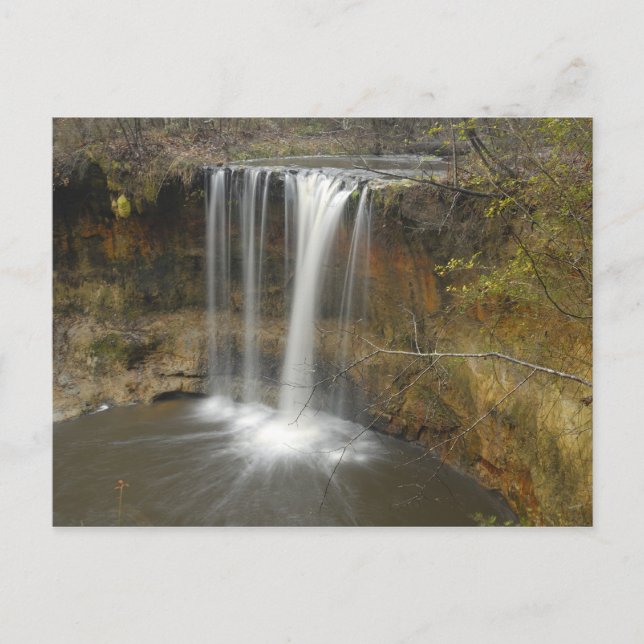 Cartão Postal River Falls Alabama (Frente)