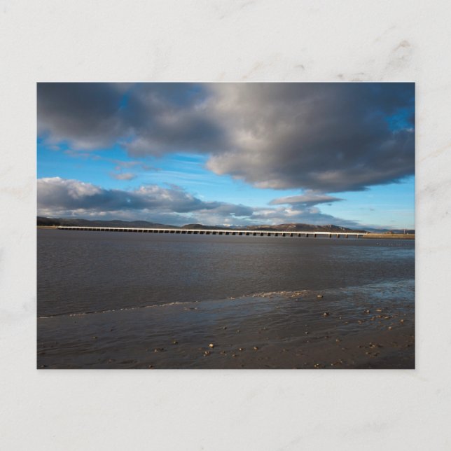 Cartão Postal River Kent Lake District Cumbria England (Frente)