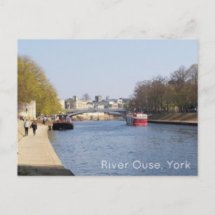 Cartão Postal River Ouse, York