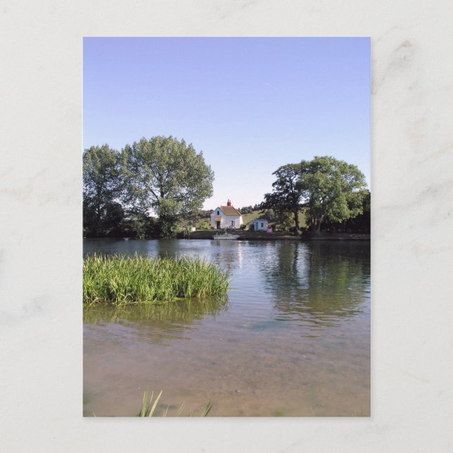 Cartão Postal River Thames, Bourne End, Bucks, Reino Unido (Frente)