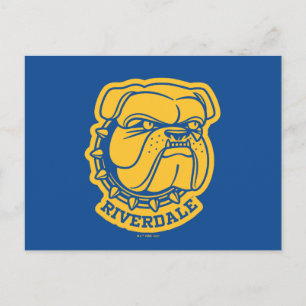 Cartão Postal Riverdale Bulldog Head