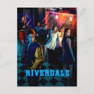 Cartão Postal Riverdale Dentro Pop do Diner Poster