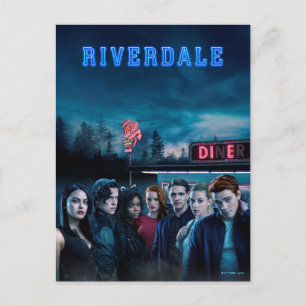 Cartão Postal Riverdale Outside Pop Diner Poster