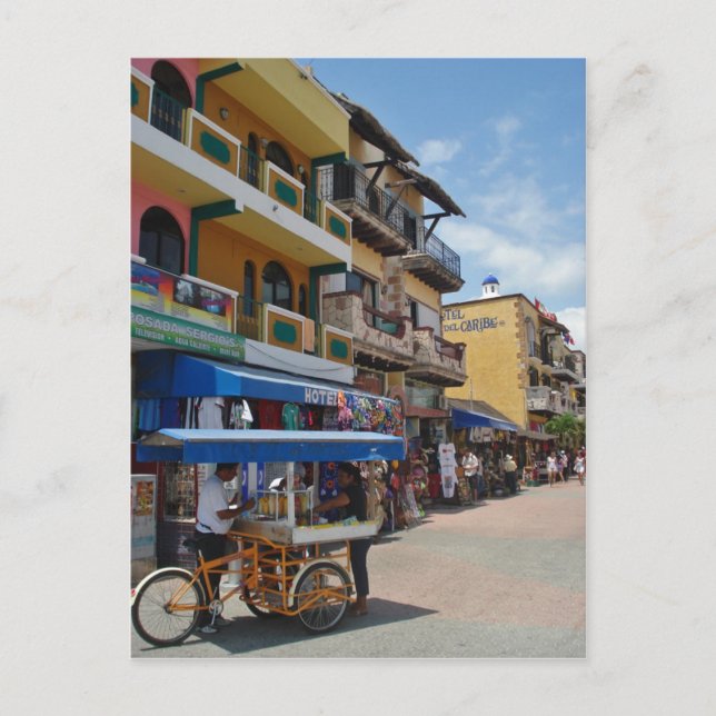 Cartão Postal Riviera Maya (Playa del Carmen) (Frente)