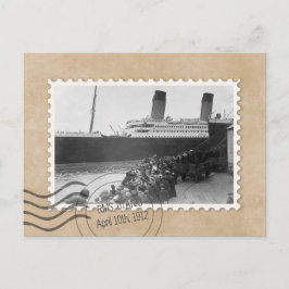 CARTÃO POSTAL RMS TITANIC