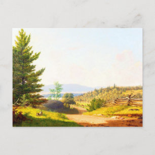 Cartão Postal Roadscape de Sanford Robinson Gifford
