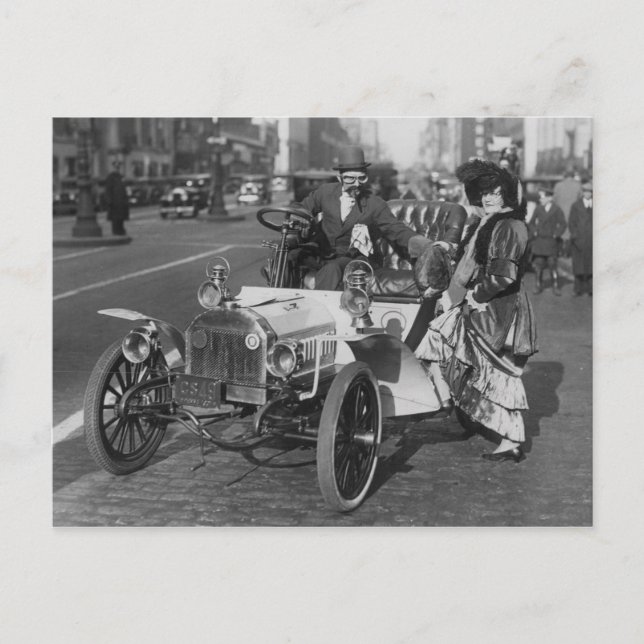 Cartão Postal Roadster, Automóvel, Carro, Clássico, 1931 Vintage (Frente)