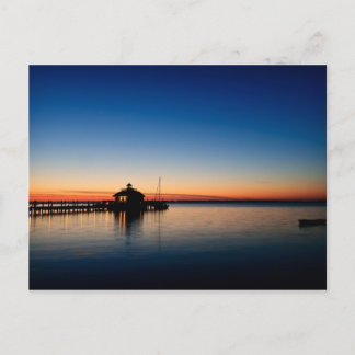 Cartão Postal Roanoke Marshes Lighthouse
