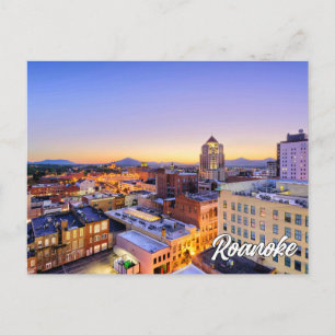 Cartão Postal Roanoke, Virgínia, EUA