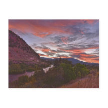 Roaring Fork River Sunrise, Colorado