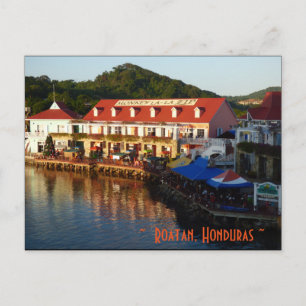 Cartão Postal Roatan, Honduras, Coxen Hole