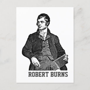 Cartão Postal Robert Burns