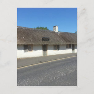 Cartão Postal Robert Burns Cottage, Alloway, Ayrshire, Escócia