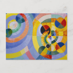 Cartão Postal Robert Delaulay - Formas Circulares