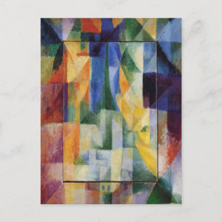 Cartão Postal Robert Delaunay - Janelas simultâneas na cidade