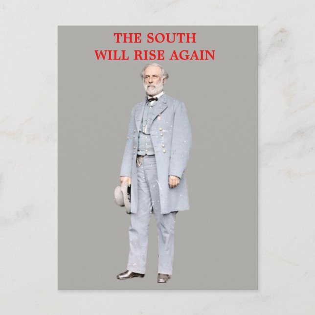 CARTÃO POSTAL ROBERT E. LEE (Frente)