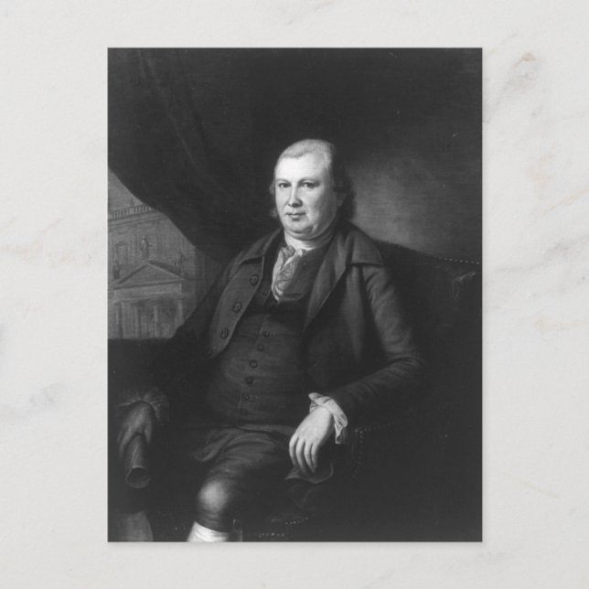 Cartão Postal Robert Morris (Frente)