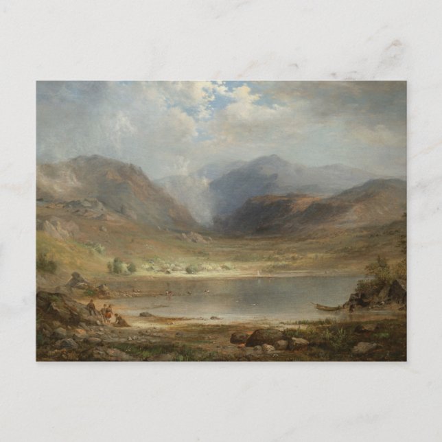 Cartão Postal Robert Scott Duncanson - Loch Long (Frente)