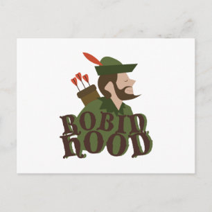 Cartão Postal Robin Hood