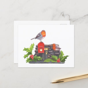 Cartão Postal Robin's Letters