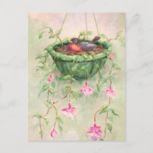 Cartão Postal ROBIN'S NEST by SHARON SHARPE