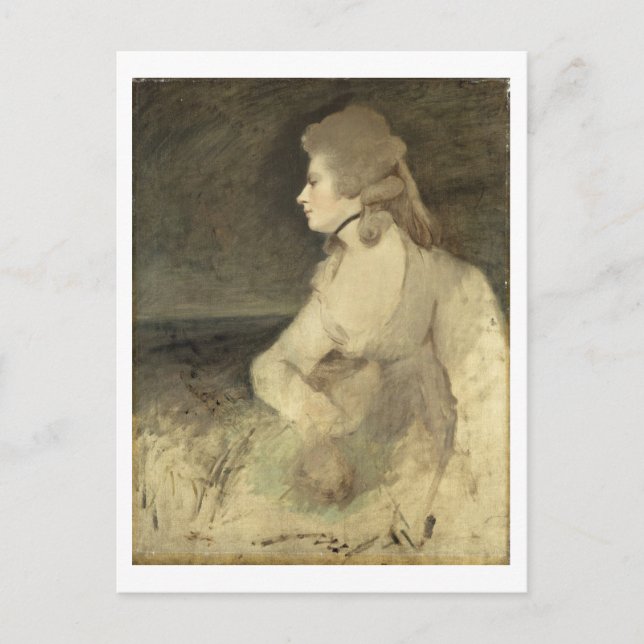 Cartão Postal Robinson, c.1784 (óleo na canvas) (Frente)