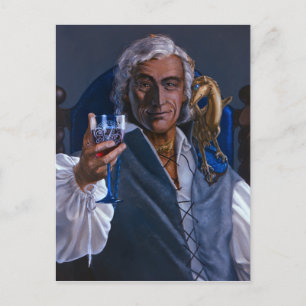 Cartão Postal Robinton, Mestre da Pern - Placa