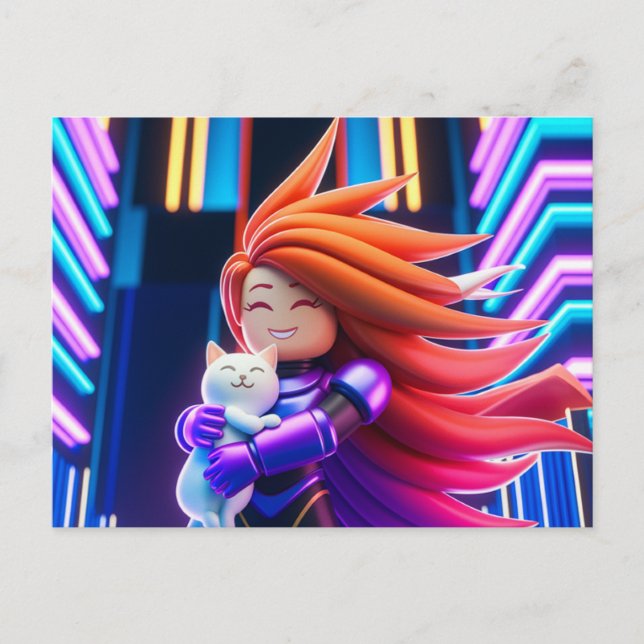 Cartão Postal Roblox T-Shirt (Frente)