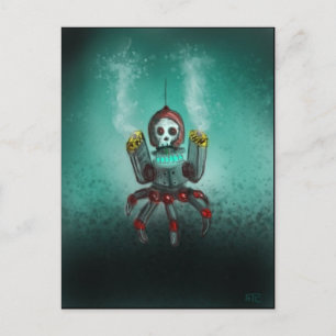 Cartão Postal Robô Assaltador