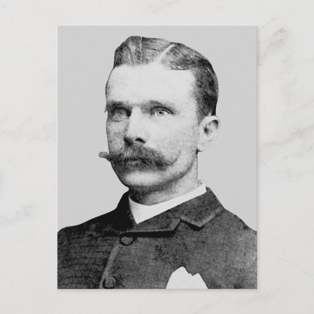 Cartão Postal Robô de trem da Bass ~ Sam Western Outlaw (Frente)