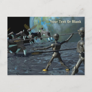 Cartão Postal Robôs da Idade do Bronze